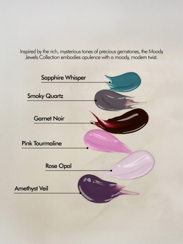 The Moody Jewels Collection. Gel unhas Bio Sculpture